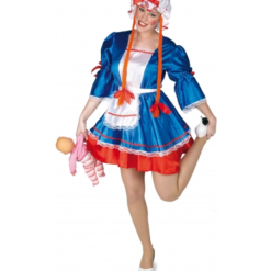 DISFRAZ MUÑECA DE TRAPO ADULTO