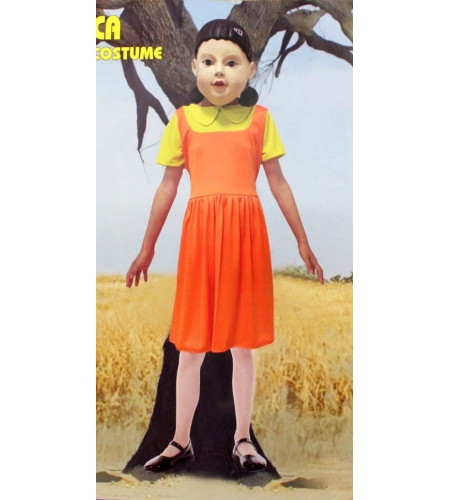 DISFRAZ MUÑECA JUEGO DEL CALAMAR 3 DISFRAZ MUÑECA JUEGO DEL CALAMAR