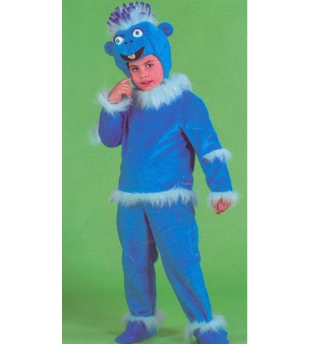DISFRAZ MUÑECO AZUL INFANTIL 3 DISFRAZ MUÑECO AZUL INFANTIL