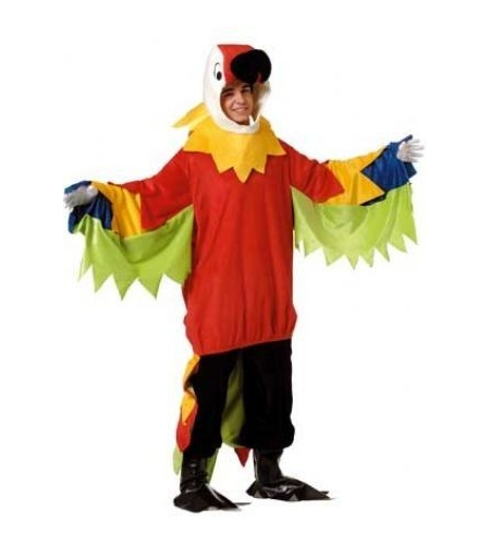 DISFRAZ PAPAGAYO ADULTO 3 DISFRAZ PAPAGAYO ADULTO