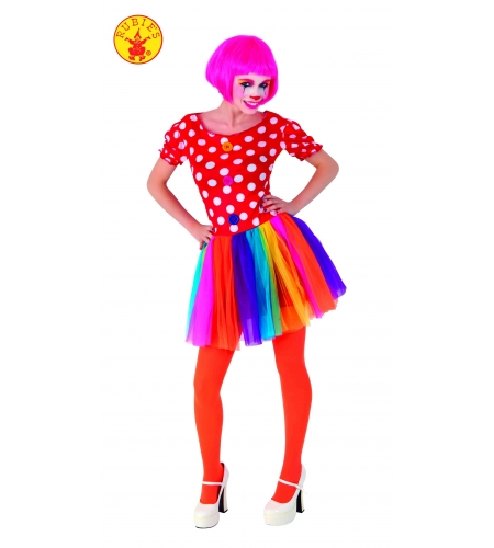 DISFRAZ PAYASITA ROSA ADULTO 3 DISFRAZ PAYASITA ROSA ADULTO