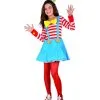 DISFRAZ PAYASITA INFANTIL 2 DISFRAZ PAYASITA INFANTIL -Magasin Comarfi disfraz payasita infantil