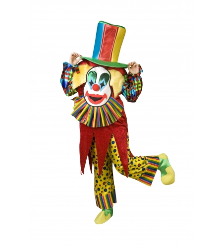 DISFRAZ PAYASO SONRISAS ADULTO 3 DISFRAZ PAYASO SONRISAS ADULTO