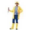 DISFRAZ PESCADOR ADULTO 1 DISFRAZ PESCADOR ADULTO -Magasin Comarfi disfraz pescador amarillo adulto