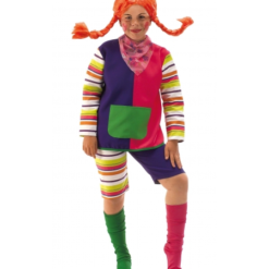 DISFRAZ CHICA CON COLETAS INFANTIL