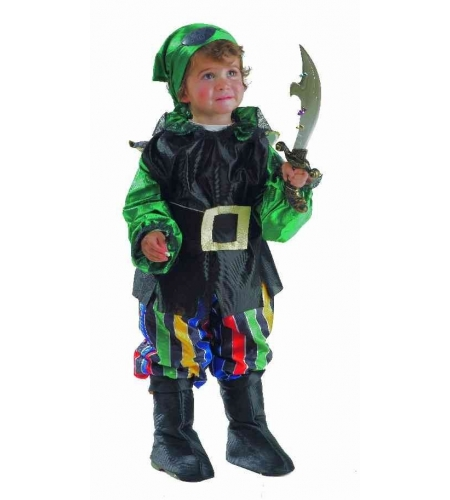 DISFRAZ PIRATA BUCANERO BEBÉ 3 DISFRAZ PIRATA BUCANERO BEBÉ