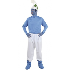 DISFRAZ ENANO AZUL ADULTO