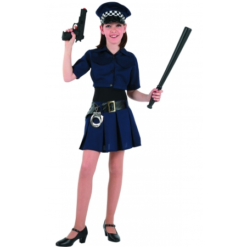 DISFRAZ POLICÍA CHICA INFANTIL