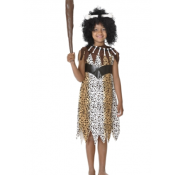 DISFRAZ TROGLODITA NIÑA