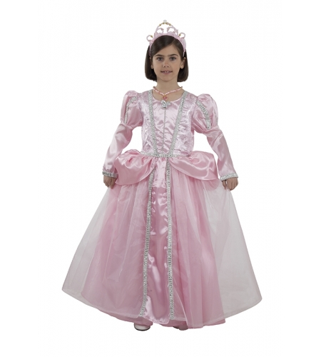 DISFRAZ PRINCESA ROSA INFANTIL 3 DISFRAZ PRINCESA ROSA INFANTIL