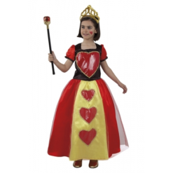 DISFRAZ REINA DE CORAZONES INFANTIL