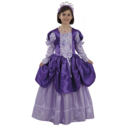 DISFRAZ REINA MORADA INFANTIL