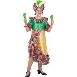 DISFRAZ CARIBEÑA NIÑA