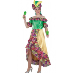 DISFRAZ CARIBEÑA ADULTO