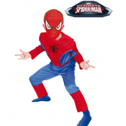 DISFRAZ SPIDERMAN MUSCULOSO INFANTIL