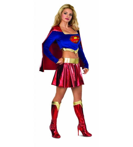 DISFRAZ SUPER GIRL ADULTO 3 DISFRAZ SUPER GIRL ADULTO