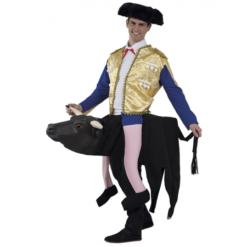 DISFRAZ TORO Y TORERO ADULTO