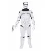 DISFRAZ TROOPER GALÁCTICO BLANCO ADULTO 1 DISFRAZ TROOPER GALÁCTICO BLANCO ADULTO -Magasin Comarfi disfraz trooper galactico blanco adulto