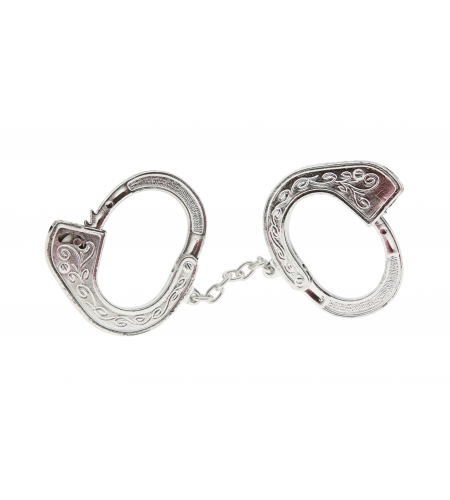 ESPOSAS PLATEADAS OESTE 3 ESPOSAS PLATEADAS OESTE