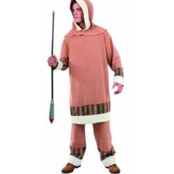 DISFRAZ ESQUIMAL BEIG ADULTO