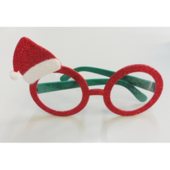 GAFAS PAPÁ NOEL ESCARCHADAS