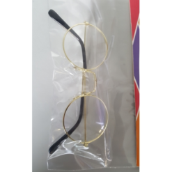 GAFAS REDONDAS METÁLICAS DORADAS