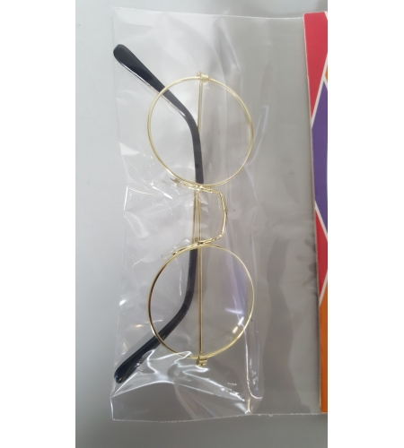 GAFAS REDONDAS METÁLICAS DORADAS 3 GAFAS REDONDAS METÁLICAS DORADAS