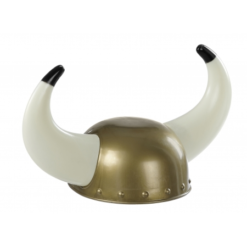 GORRO VIKINGO CON CUERNOS