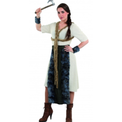 DISFRAZ GUERRERA NÓRDICA MUJER
