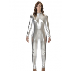 MALLA LICRA METALIZADA MUJER