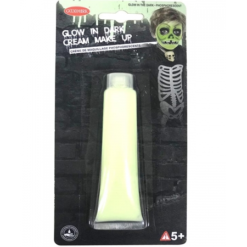 MAQUILLAJE BRILLANTE EN LA OSCURIDAD