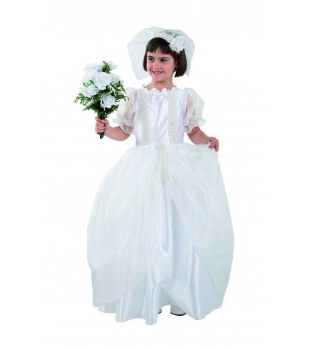 DISFRAZ NOVIA INFANTIL 3 DISFRAZ NOVIA INFANTIL