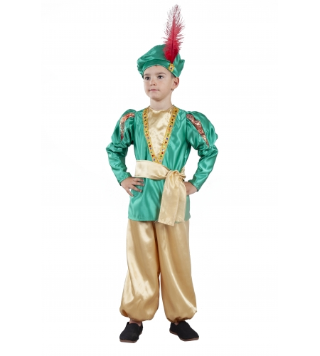 DISFRAZ PAJE VERDE INFANTIL 3 DISFRAZ PAJE VERDE INFANTIL