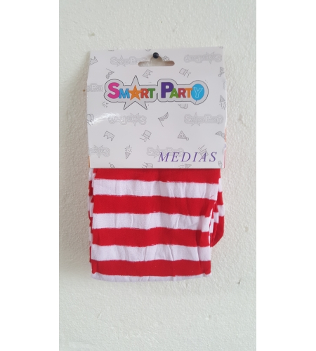 PANTY A RAYAS BLANCO Y ROJO INFANTIL 3 PANTY A RAYAS BLANCO Y ROJO INFANTIL
