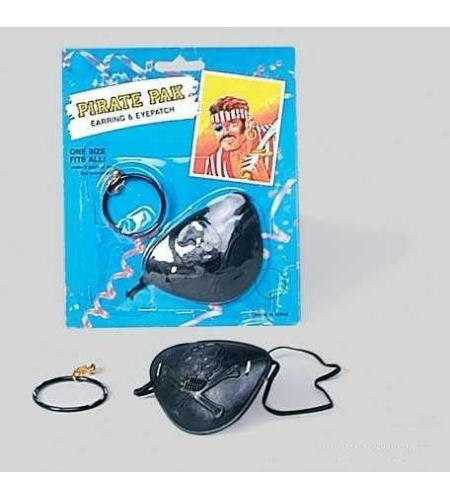 PARCHE PIRATA CON ARO 3 PARCHE PIRATA CON ARO