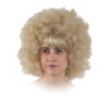PELUCA AFRO MUJER RUBIA -Magasin Comarfi peluca afro mujer rubia