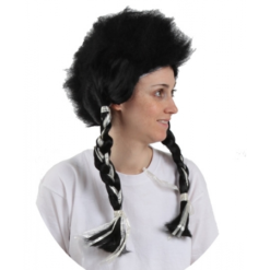 PELUCA CRESTA CON TRENZAS