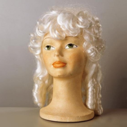 PELUCA GRAN DAMA BLANCA