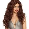PELUCA ONDULADA CASTAÑA 2 PELUCA ONDULADA CASTAÑA -Magasin Comarfi peluca ondulada castaa