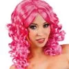 PELUCA ROSA TURABUZONES 2 PELUCA ROSA TURABUZONES -Magasin Comarfi peluca rosa turabuzones