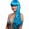 PELUCA SIRENITA AZUL -Magasin Comarfi peluca sirenita azul