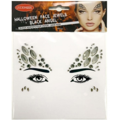 PIEDRAS ADHESIVAS ÁNGEL NEGRO