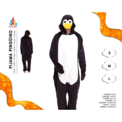 DISFRAZ PIJAMA PINGÜINO