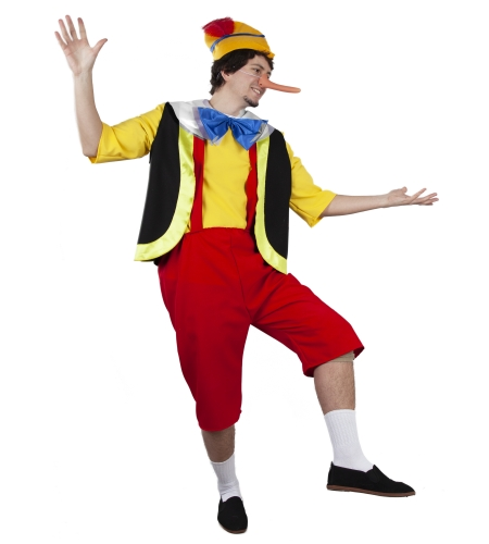 DISFRAZ PINOCHO ADULTO 3 DISFRAZ PINOCHO ADULTO