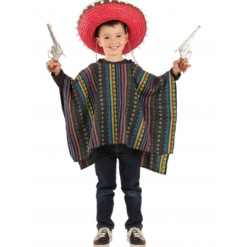PONCHO MEJICANO INFANTIL