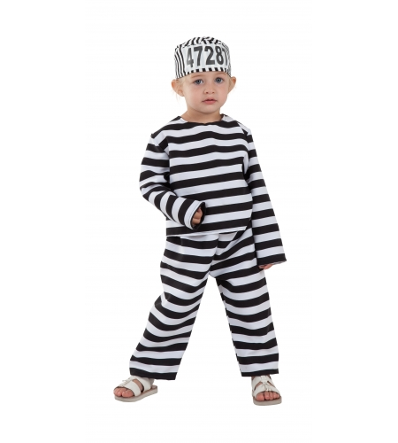 DISFRAZ PRESO BEBÉ 3 DISFRAZ PRESO BEBÉ