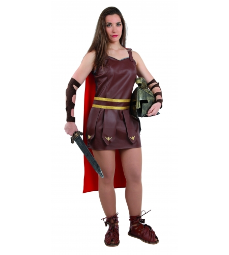 DISFRAZ ROMANA GUERRERA MUJER 3 DISFRAZ ROMANA GUERRERA MUJER