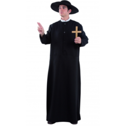 DISFRAZ SACERDOTE ADULTO