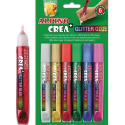 SET 6 GLITTER PARA TEJIDO