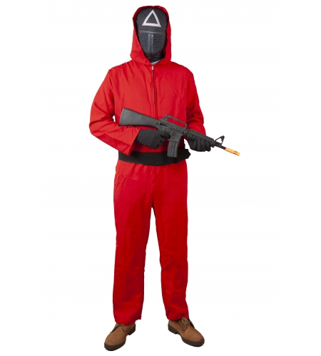 DISFRAZ JUEGO DEL CALAMAR TRIÁNGULO-CUADRADO INFANTIL 3 DISFRAZ JUEGO DEL CALAMAR TRIÁNGULO-CUADRADO INFANTIL